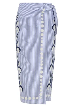 Carolina K Bottoms-Loren Midi Skirt