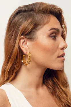 Sylvia Toledano Jewelry-Lucky Liz Hoop Earrings