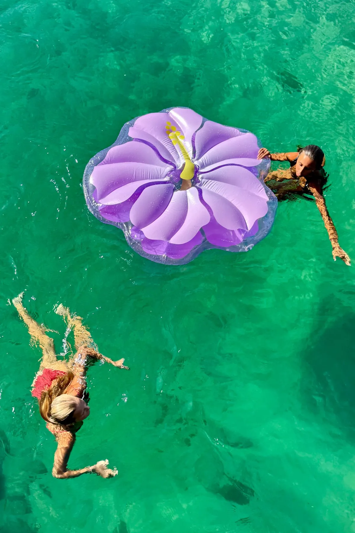 Sunnylife Inflatable Pools & Floats-Luxe Hibiscus Pool Float