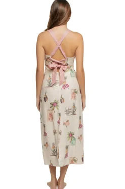 Kivari Sundresses-Tie Back Midi Dress
