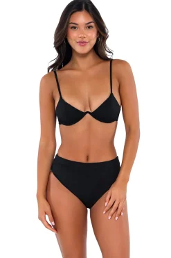 B. Swim Bralette|Bikinis-Macie Underwire Bikini Top