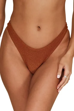 B. Swim High Leg|Brazilian / Cheeky-Maddie Brazilian Bikini Bottom
