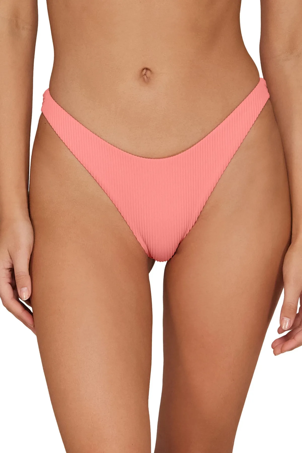 Swim Systems High Leg|Brazilian / Cheeky-Maddie Brazilian Bikini Bottom