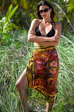 Wild Sarongs / Pareos-Magic Amber Palace Sarong