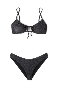 Summerful High Leg|Brazilian / Cheeky-Malibu Brazilian Bikini Bottom