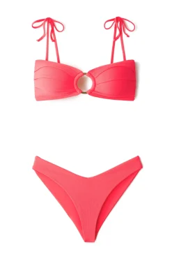 Summerful High Leg|Brazilian / Cheeky-Malibu Brazilian Bikini Bottom
