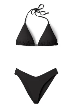Summerful High Leg|Brazilian / Cheeky-Malibu Brazilian Bikini Bottom