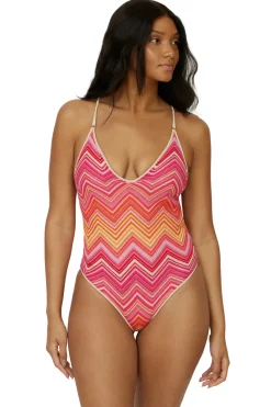 PQ Swim Plunge|One Pieces-Margot One Piece Swimsuit