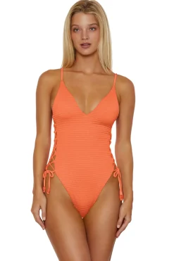 Isabella Rose Monokini / Cut Out|High Leg-Maza Plunge One Piece Swimsuit