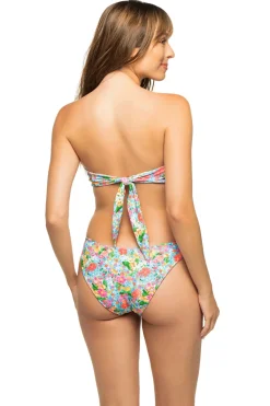 Kulani Kinis Bandeau|Bikinis-Mermaid Garden Bandeau Bikini Top
