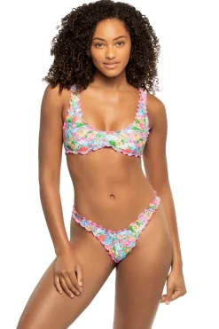 Kulani Kinis Bralette|Bikinis-Mermaid Garden Bralette Bikini Top