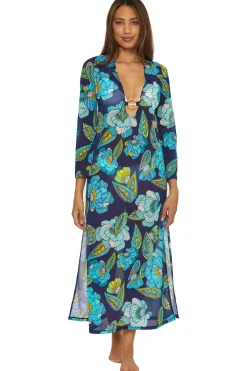 Trina Turk Sundresses-Mesh Cover Up Maxi Dress
