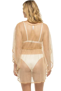 Despi Caftans|Tunics-Mesh Short Caftan