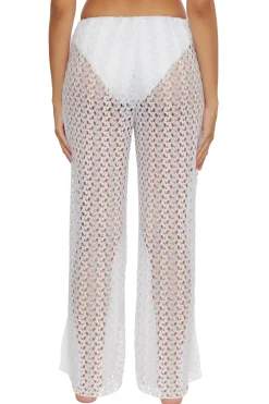 Becca by Rebecca Virtue Bottoms-Metallic Crochet Pants