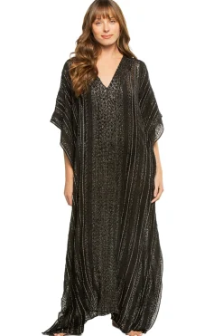 Pitusa Caftans-Metallic Weave Caftan