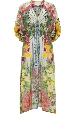 Carolina K Caftans-Midi Caftan Dress