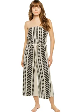 Dia Collections Jumpsuits / Rompers-Midi Strapless Jumpsuit