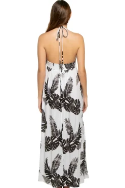 Surf Gypsy Sundresses-Midnight Palm Maxi Dress