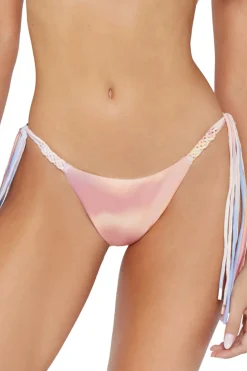 PQ Swim Tie Side|Hipster-Mila Tie Side Brazilian Bikini Bottom