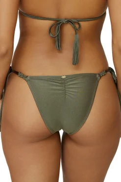 PQ Swim Tie Side|Brazilian / Cheeky-Mila Tie Side Brazilian Bikini Bottom