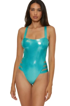 Becca by Rebecca Virtue High Leg|One Pieces-Millie One Piece Swimsuit