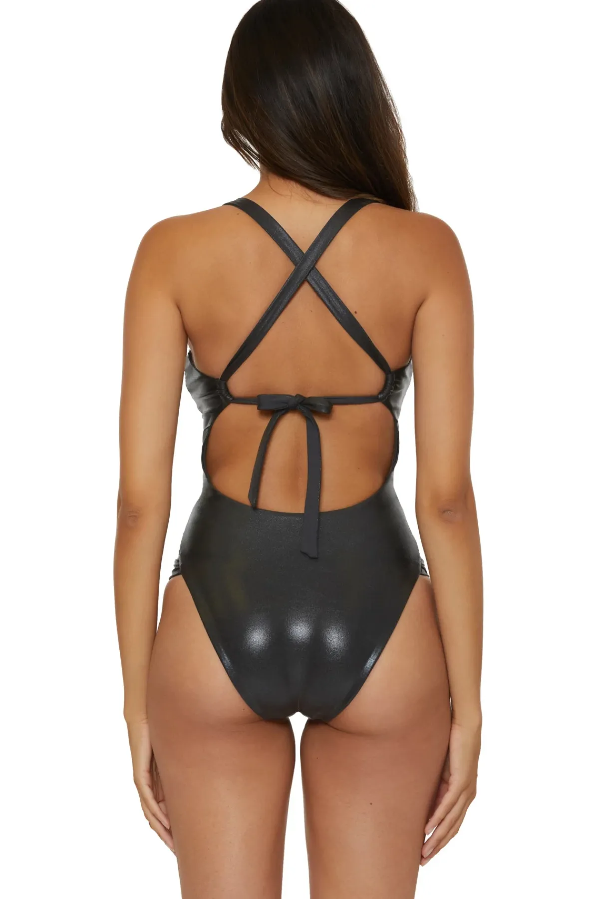 Becca by Rebecca Virtue High Leg|One Pieces-Millie One Piece Swimsuit