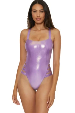 Becca by Rebecca Virtue High Leg|One Pieces-Millie One Piece Swimsuit