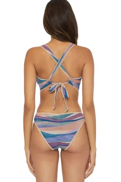 Becca by Rebecca Virtue Bikinis-Miranda Banded V-Front Bikini Top (D+ Cup)