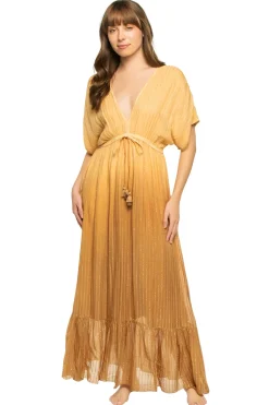 Z & L Europe Sundresses-Mistic Sand Maxi Dress