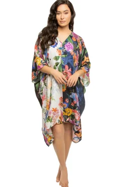 Johnny Was Caftans-Mix High Low Caftan