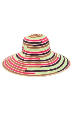 San Diego Hat Hats-Mixed Ribbon Sunhat