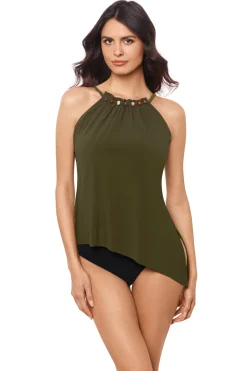 Magicsuit High Neck|Tankinis-Moonstone Regina Tankini Top