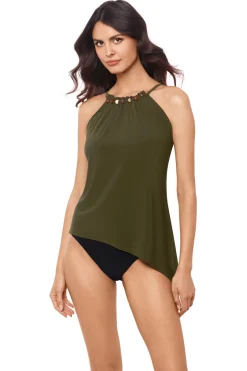 Magicsuit High Neck|Tankinis-Moonstone Regina Tankini Top
