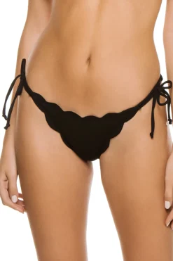 Marysia Tie Side|Brazilian / Cheeky-Mott Scallop Tie Side Brazilian Bikini Bottom