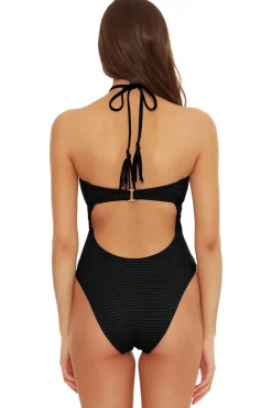 Isabella Rose High Leg|Halter-Multi-Way Maillot One Piece Swimsuit