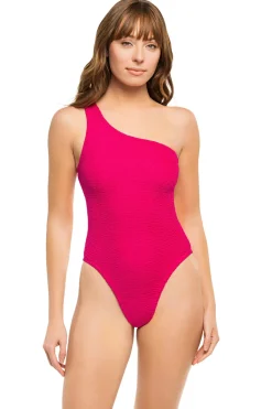 Hunza G Asymmetrical|High Leg-Nancy Asymmetrical One Piece Swimsuit