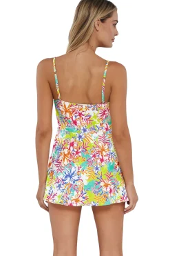 Sunsets Swimdress / Skirted|One Pieces-Naomi Swim Dress