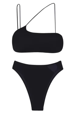Vix Swimwear Bikinis-Nara Asymmetrical Bandeau Bikini Top
