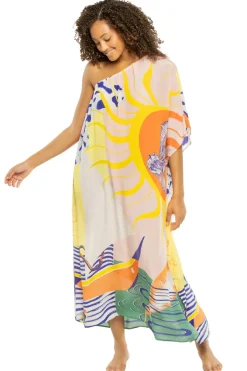Carolina K Sundresses-Naviago Asymmetrical Maxi Dress