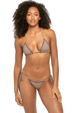 Frankies Bikinis X Bella Hadid Triangle|Halter-Nick Triangle Bikini Top