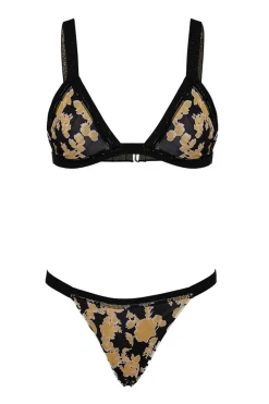 Maaji High Leg|Brazilian / Cheeky-Noah Reversible Brazilian Bikini Bottom