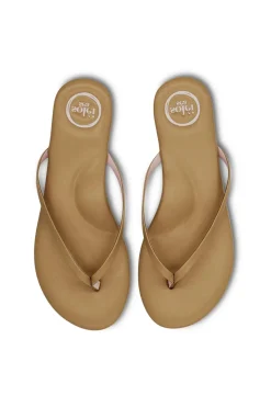Solei Sea Footwear-Nude Flip Flops