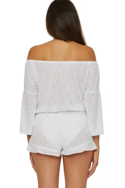 Becca by Rebecca Virtue Jumpsuits / Rompers-Off Shoulder Romper