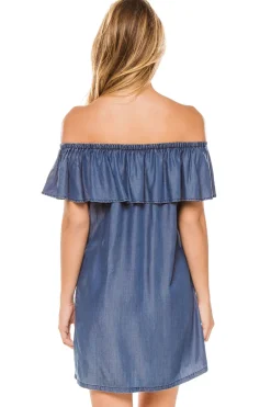 Tommy Bahama Sundresses-Off The Shoulder Dress