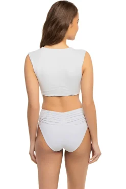 Ramy Brook Bikinis-Oliwia Twist Front Bikini Top