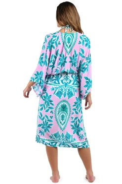 La Blanca Kimonos / Robes-Opulent Palm Kimono