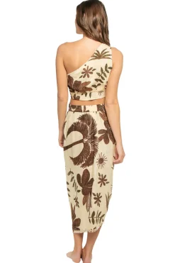 Z & L Europe Matching Sets|Tops-Palm Dream Crop Top