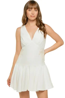 Mon Renn Sundresses-Palm Mini Dress