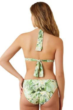 Tommy Bahama Halter|Bikinis-Paradise Fronds Reversible Halter Bikini Top
