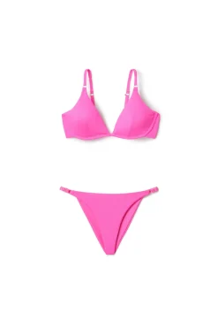MaxSwim Hipster|Bikinis-Parker Textured Tab Side Hipster Bikini Bottom